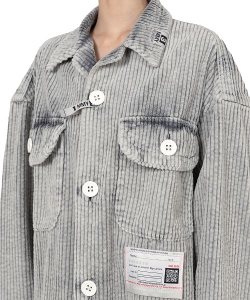 Amateur Sewn Like Corduroy Shirt