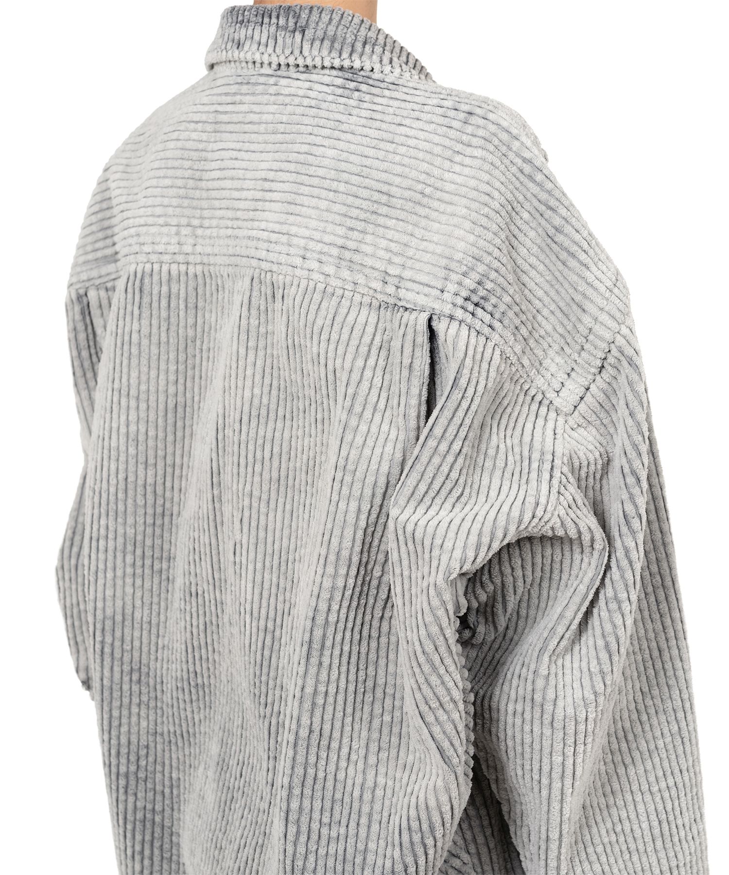 Amateur Sewn Like Corduroy Shirt