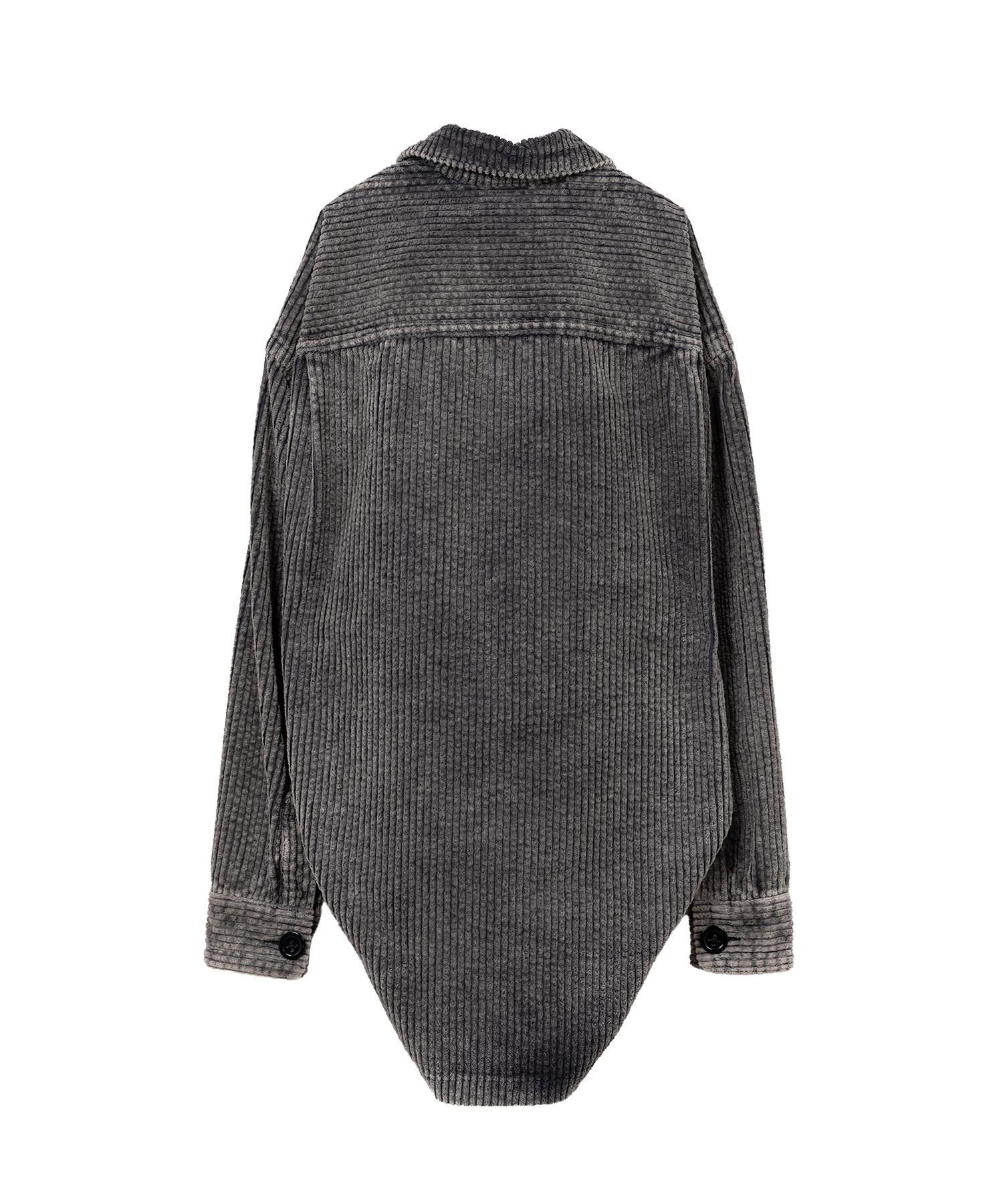 Amateur Sewn Like Corduroy Shirt