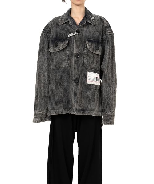 Amateur Sewn Like Corduroy Shirt