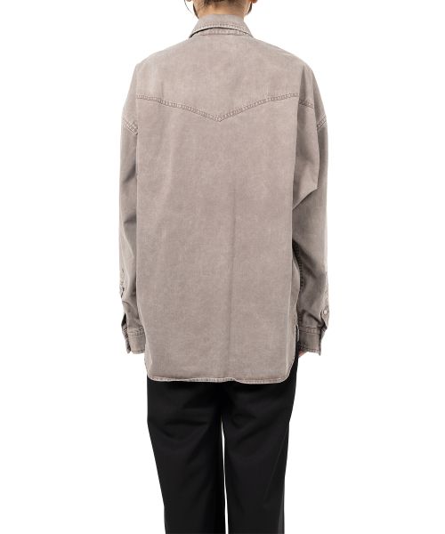 Embellished Distressed Shirt