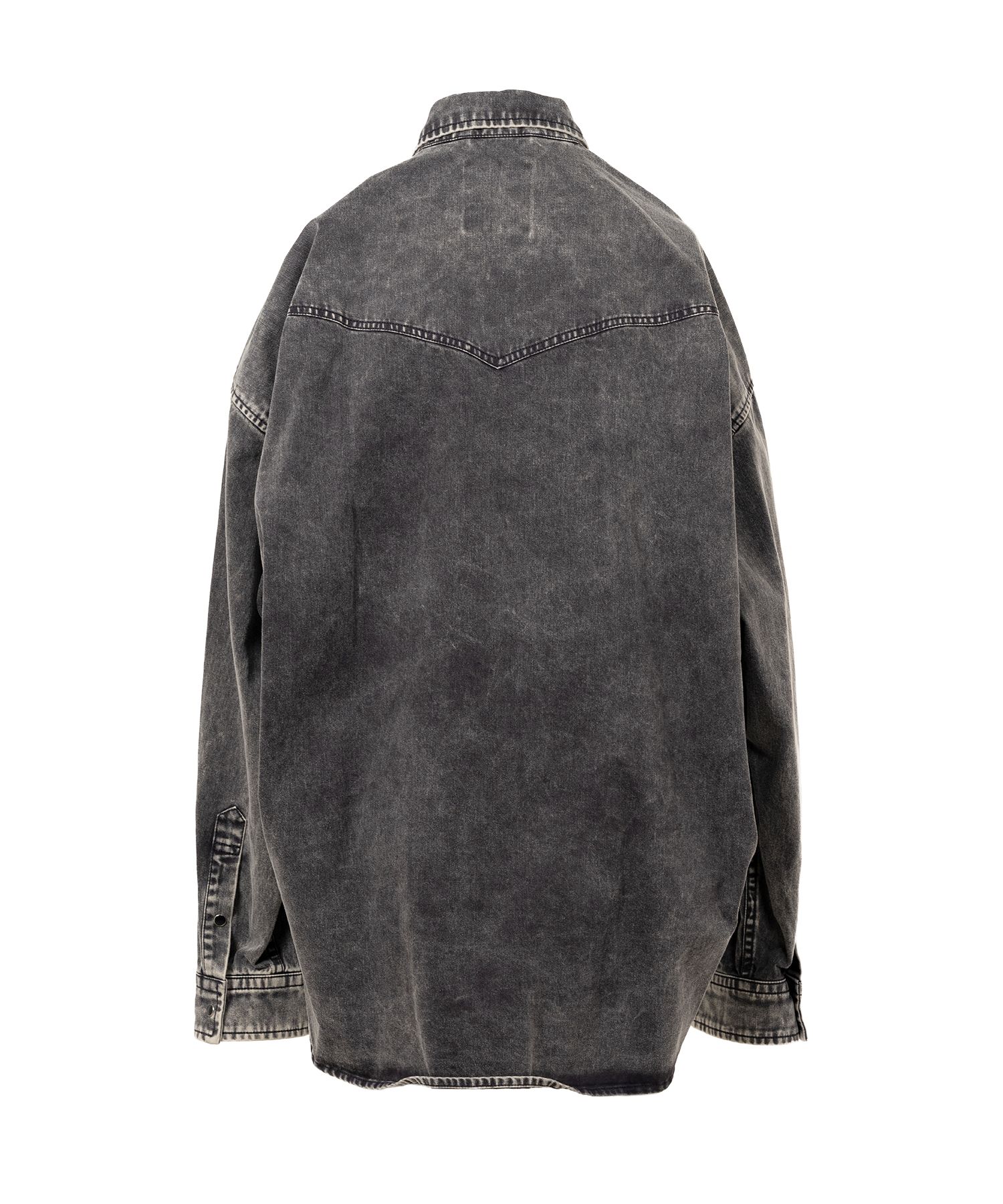 Embellished Distressed Shirt