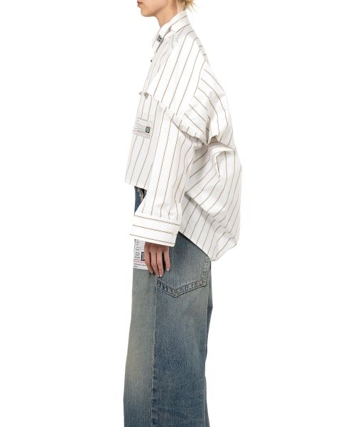 Asymmetric Stripe Shirt