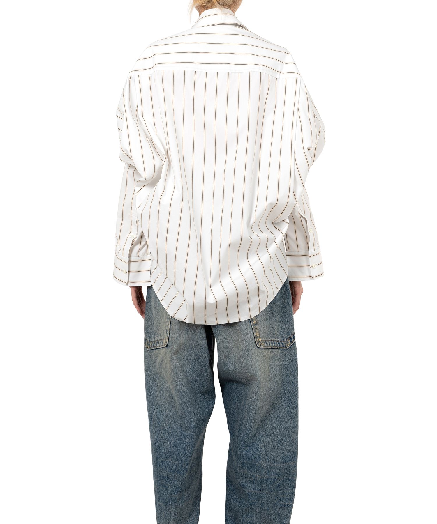 Asymmetric Stripe Shirt