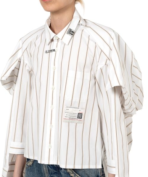 Asymmetric Stripe Shirt