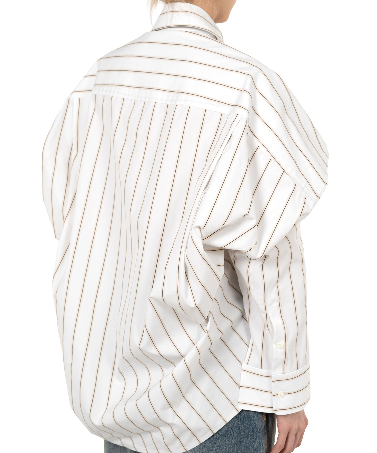 Asymmetric Stripe Shirt