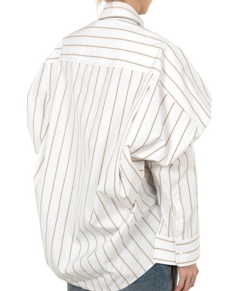 Asymmetric Stripe Shirt