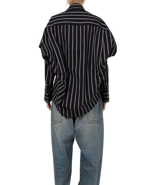 Asymmetric Stripe Shirt
