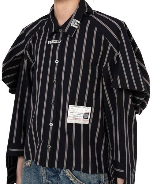 Asymmetric Stripe Shirt