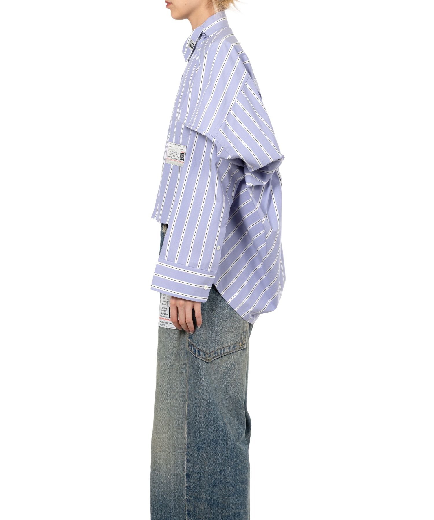 Asymmetric Stripe Shirt