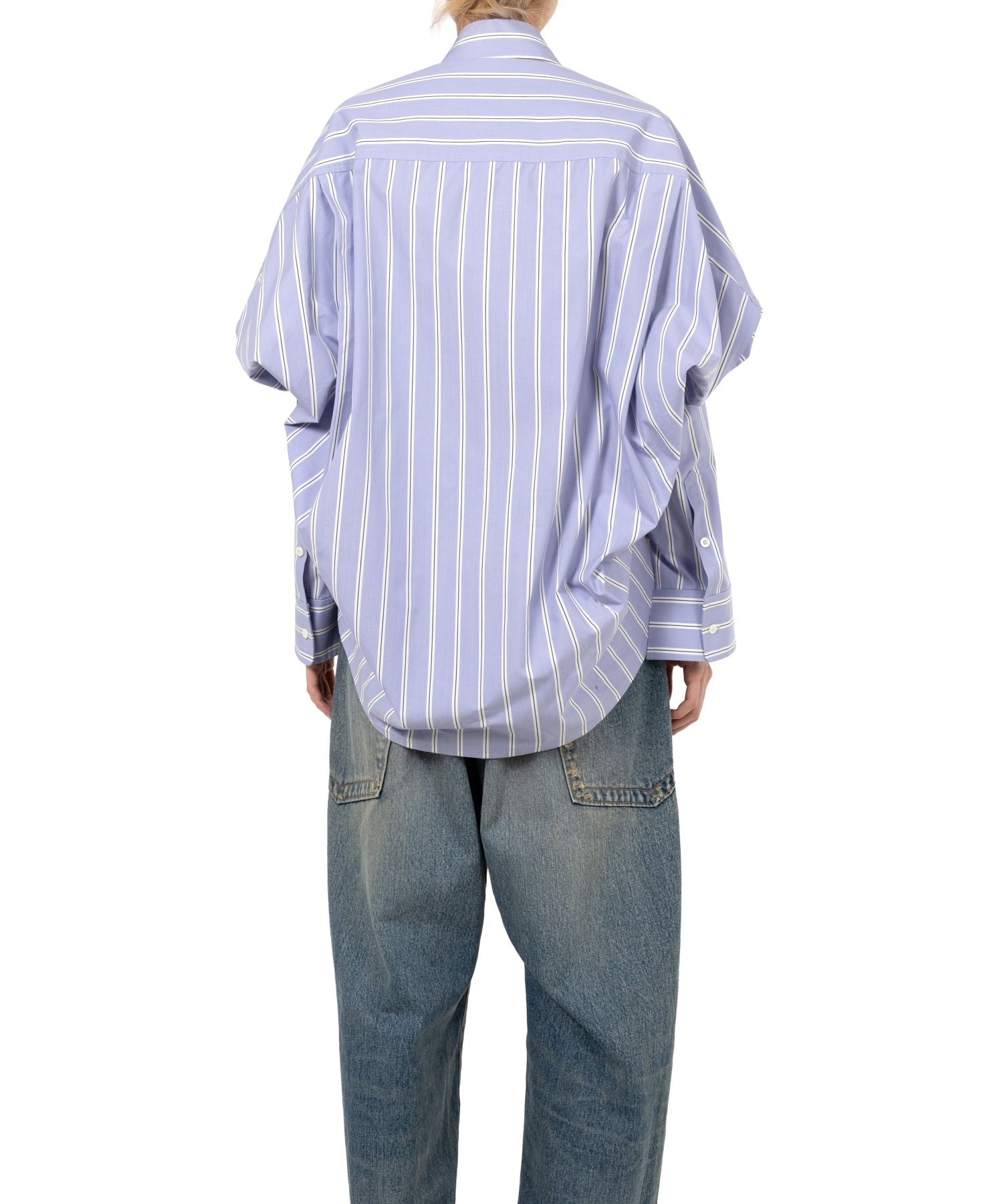 Asymmetric Stripe Shirt