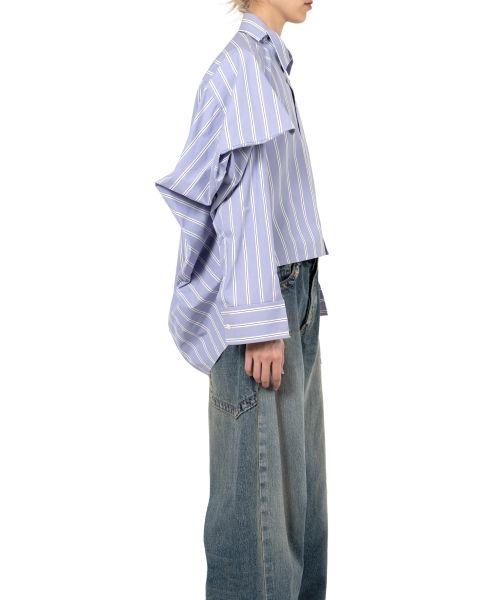 Asymmetric Stripe Shirt