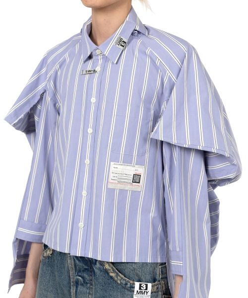 Asymmetric Stripe Shirt