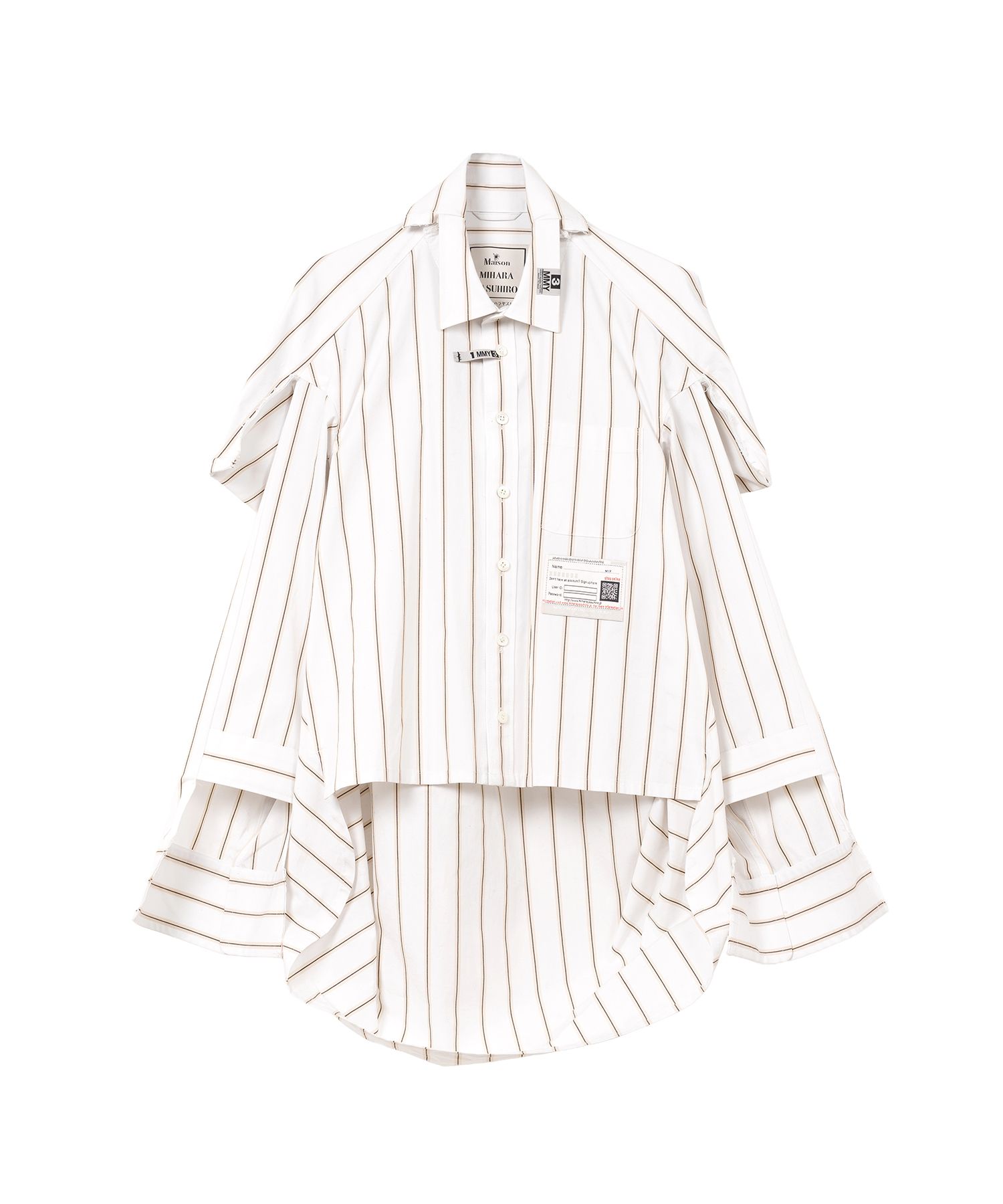 Asymmetric Stripe Shirt