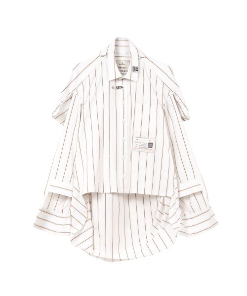 Asymmetric Stripe Shirt