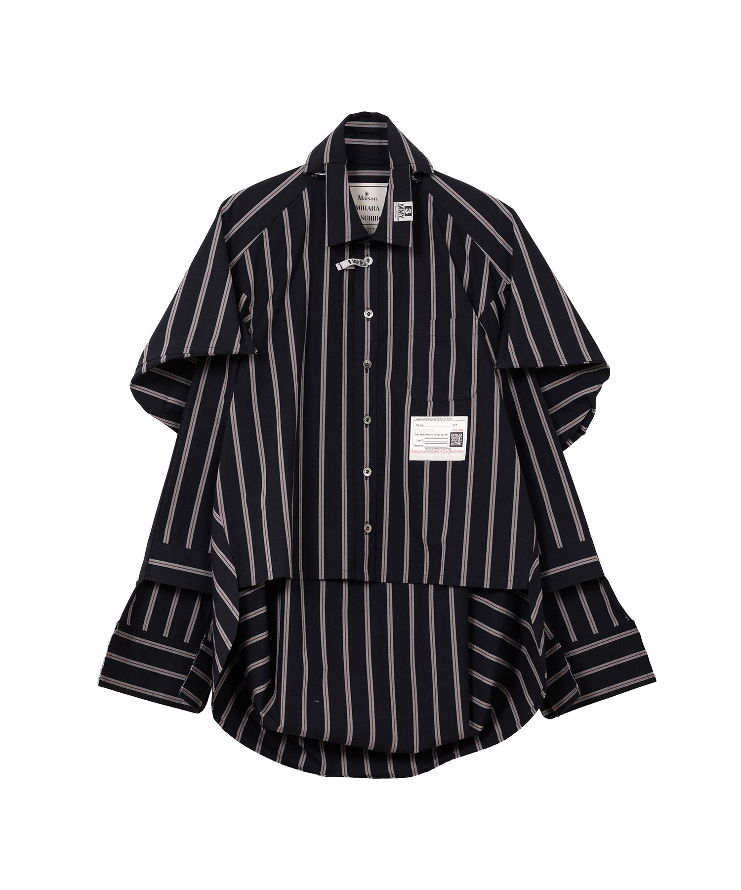 Asymmetric Stripe Shirt
