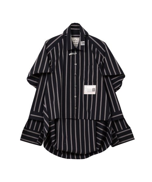 Asymmetric Stripe Shirt