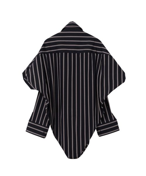 Asymmetric Stripe Shirt