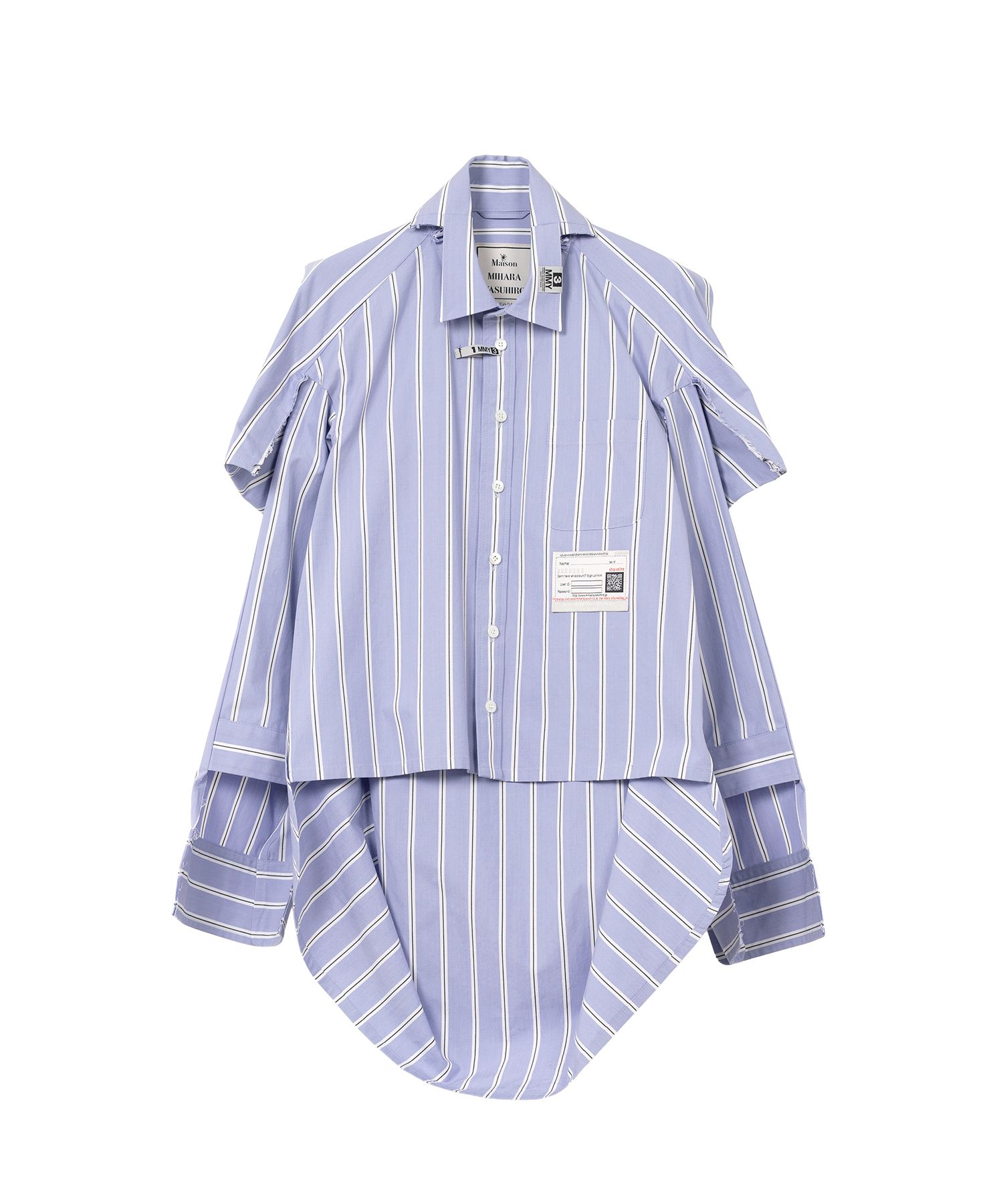 Asymmetric Stripe Shirt