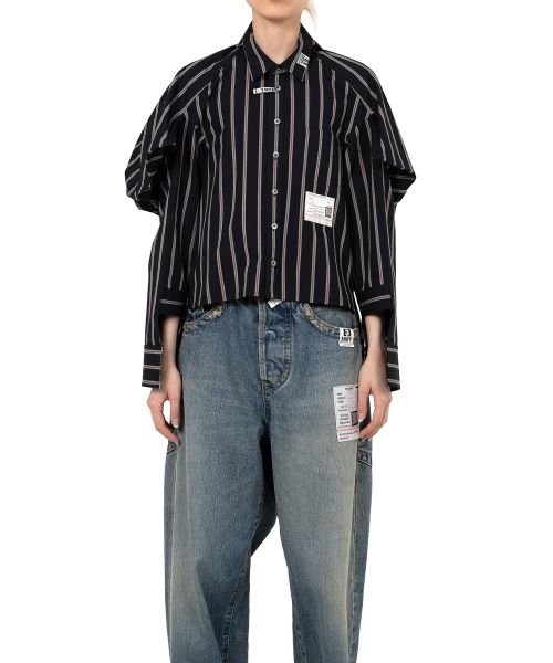 Asymmetric Stripe Shirt