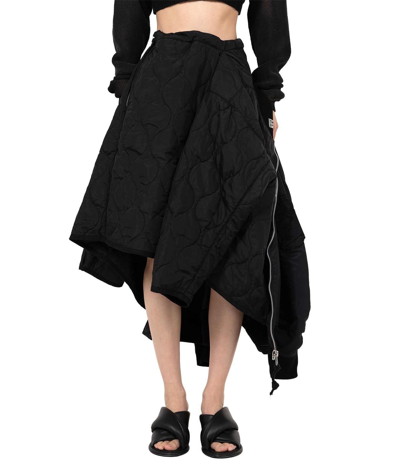 【MIHARA YASUHIRO】Transform Flight Jacket Skirt 全2色 Maison MIHARA YASUHIRO ONLINE STORE（メゾンミハラヤスヒロ
