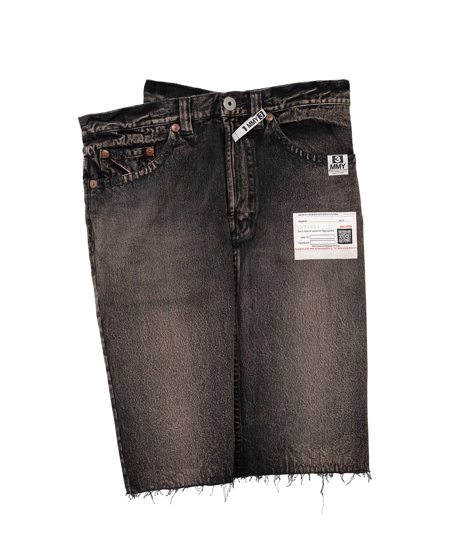 Huge Layered Denim Skirt