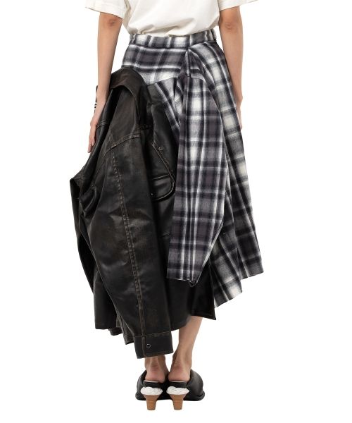 Transform Coated Jacket Skirt