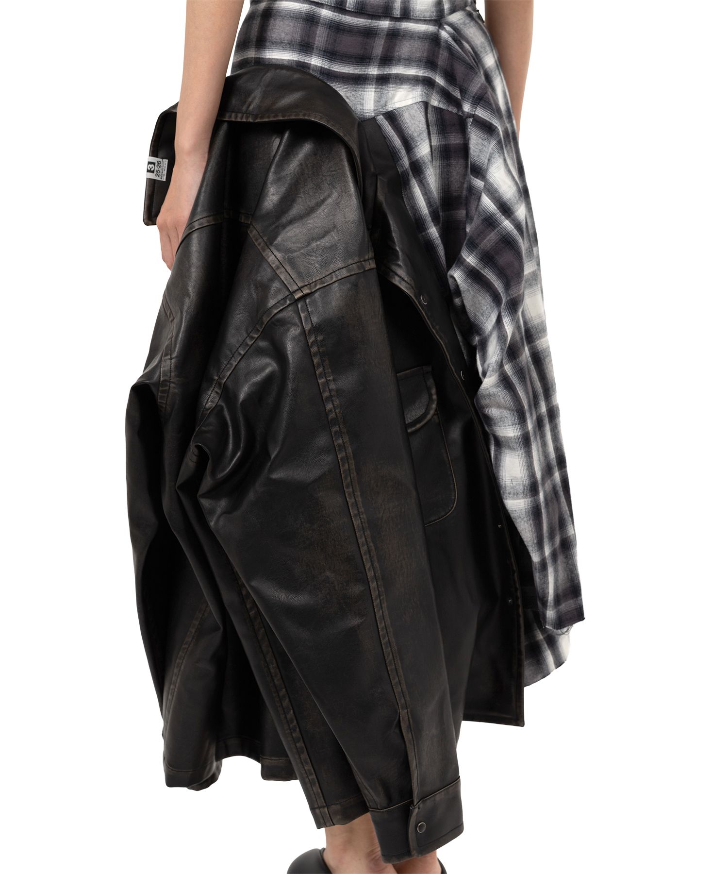 Transform Coated Jacket Skirt