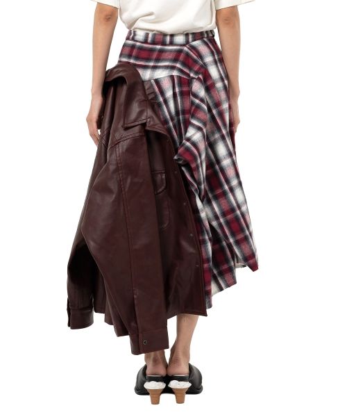 Transform Coated Jacket Skirt