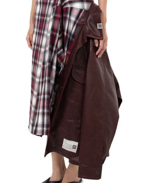 Transform Coated Jacket Skirt