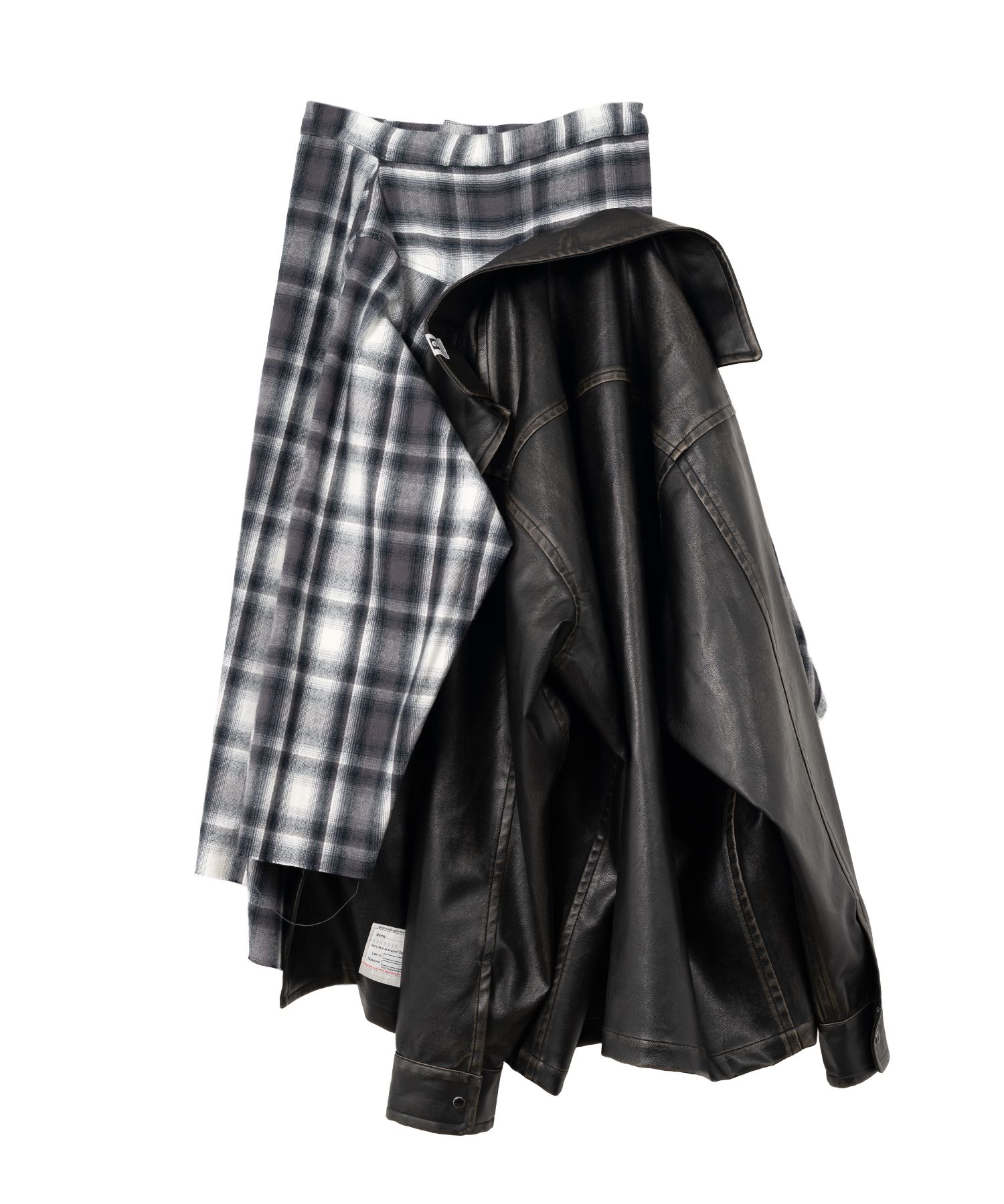 Transform Coated Jacket Skirt