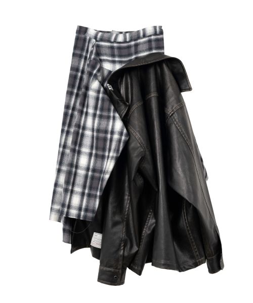 Transform Coated Jacket Skirt