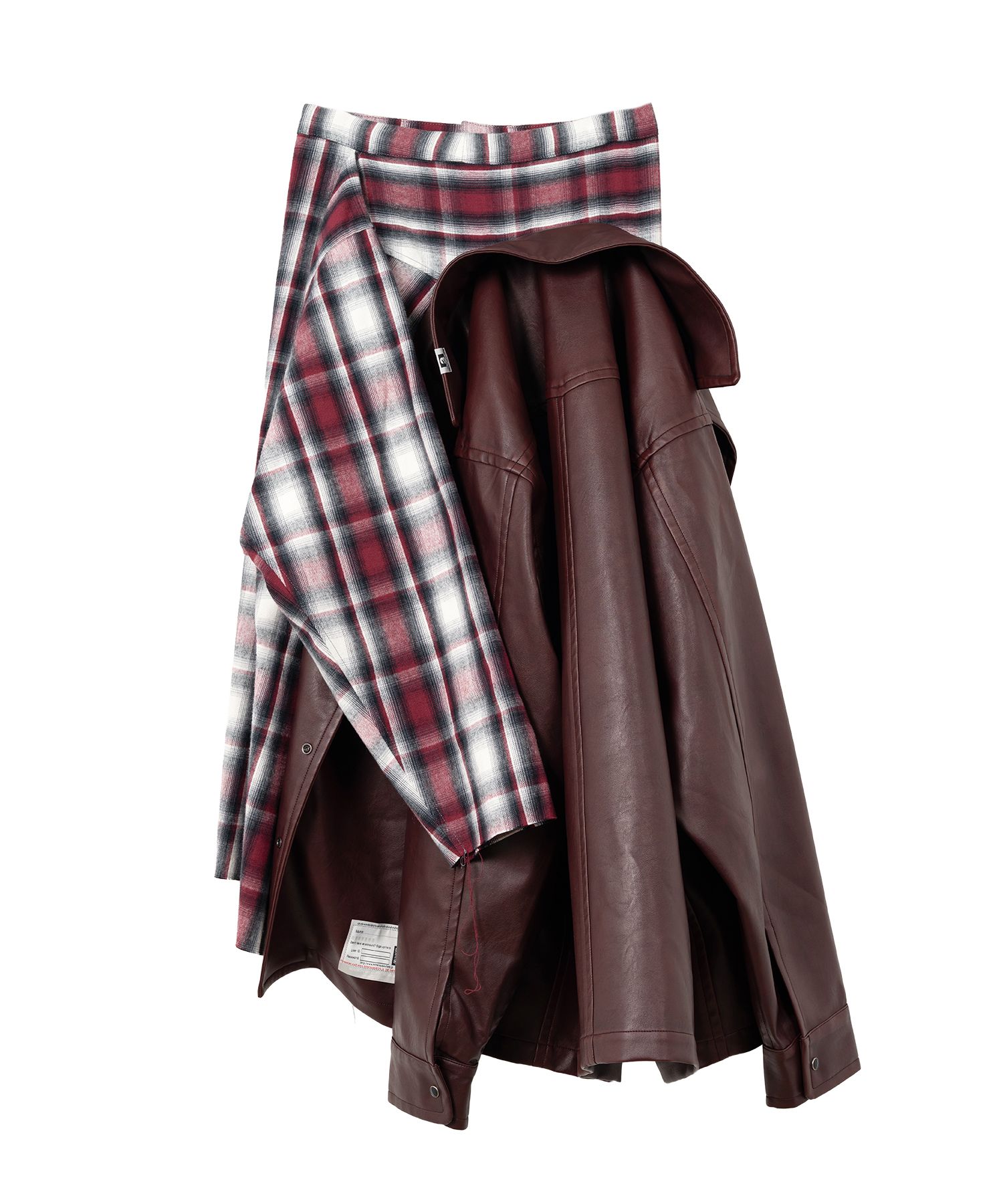 Transform Coated Jacket Skirt