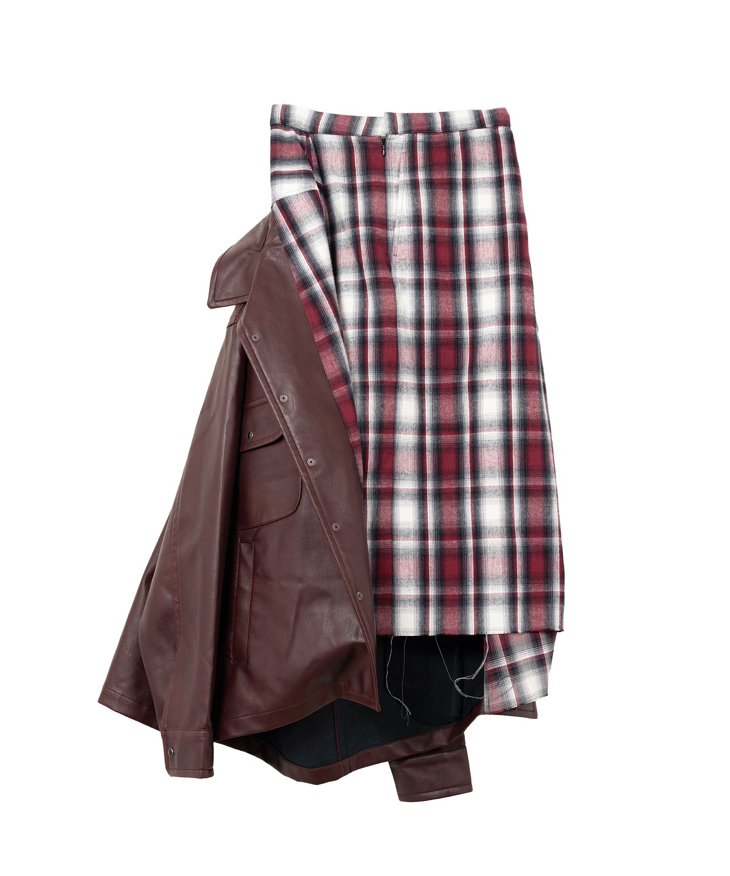 Transform Coated Jacket Skirt