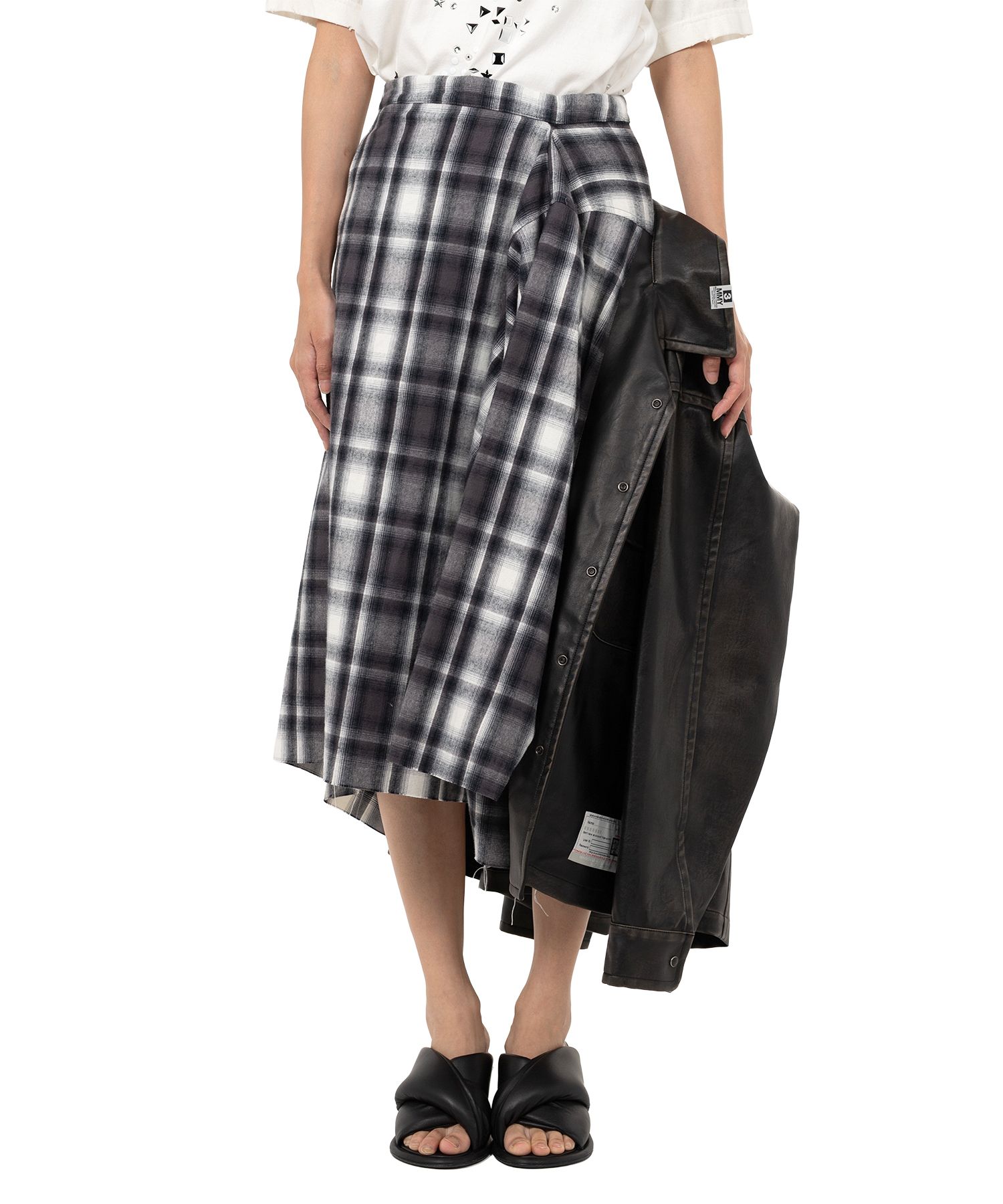 Transform Coated Jacket Skirt