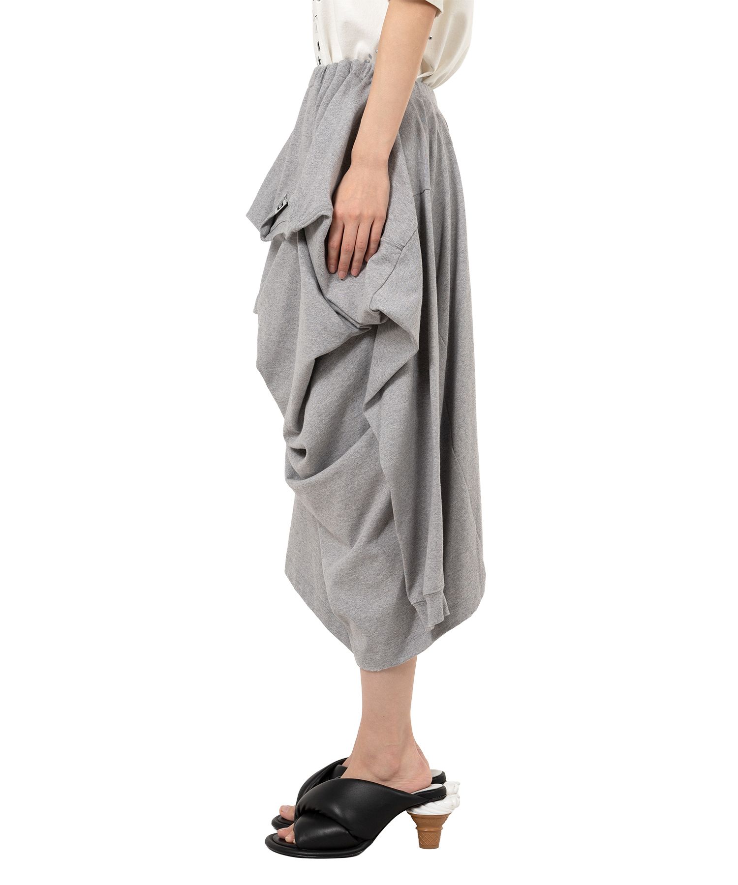 【SALE50%OFF】 MIHARA YASUHIRO 再構築　変形　スカート Maison MIHARA YASUHIRO ONLINE STORE（メゾンミハラヤスヒロ