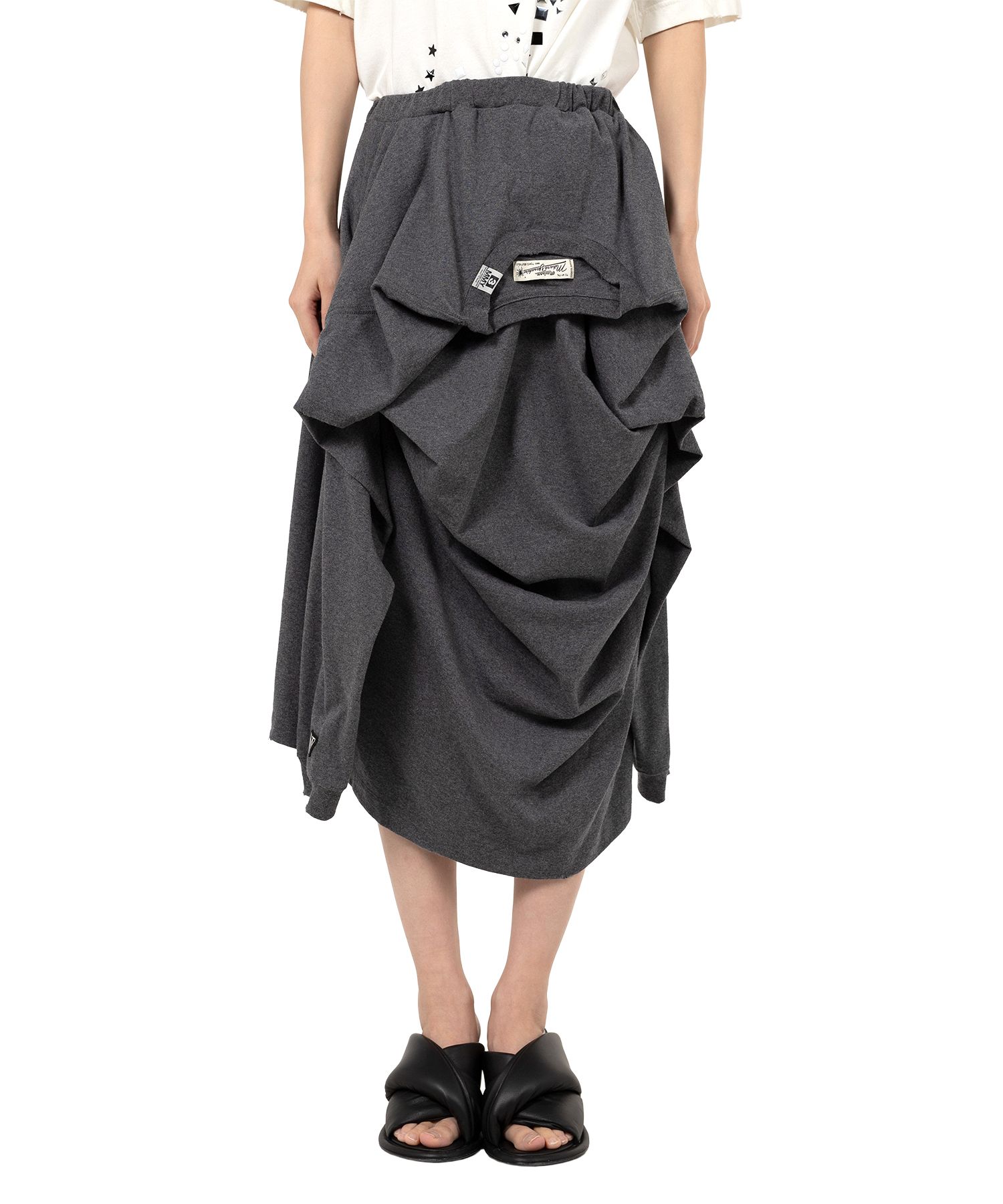 解体と再生! MIHARA YASUHIRO 縦切り替え コットン 半袖 Tシャツ Maison MIHARA YASUHIRO ONLINE STORE（ミハラヤスヒロ
