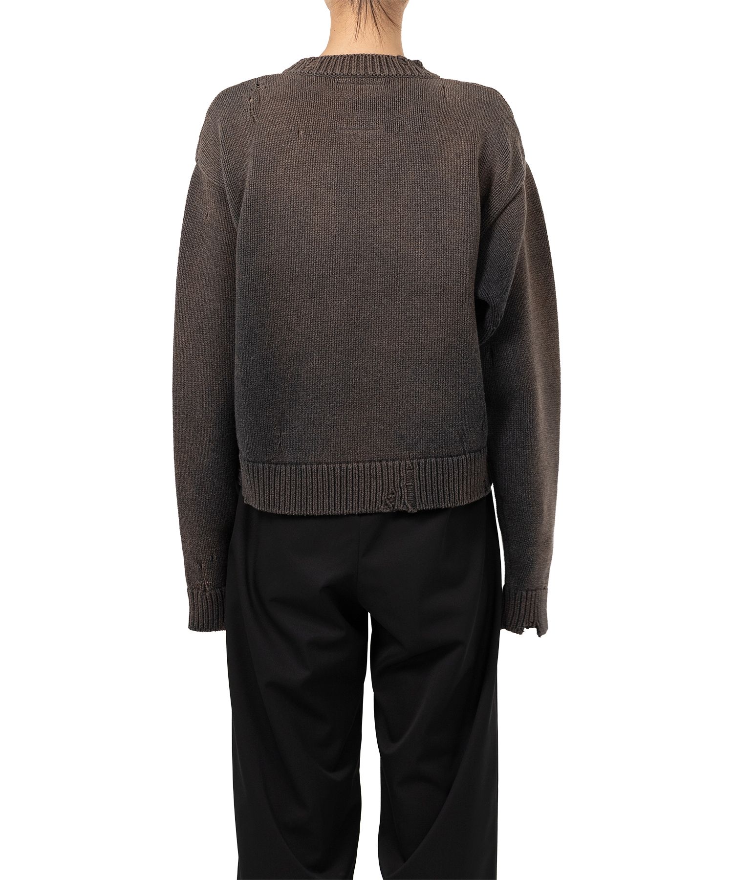 Cat Jacquard Knit Sweater