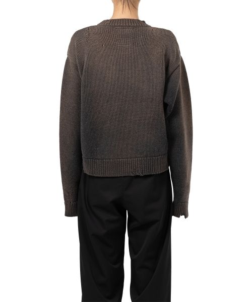 Cat Jacquard Knit Sweater