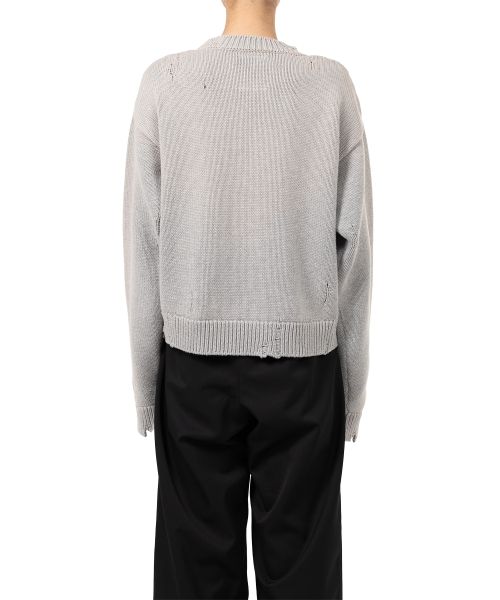 Cat Jacquard Knit Sweater