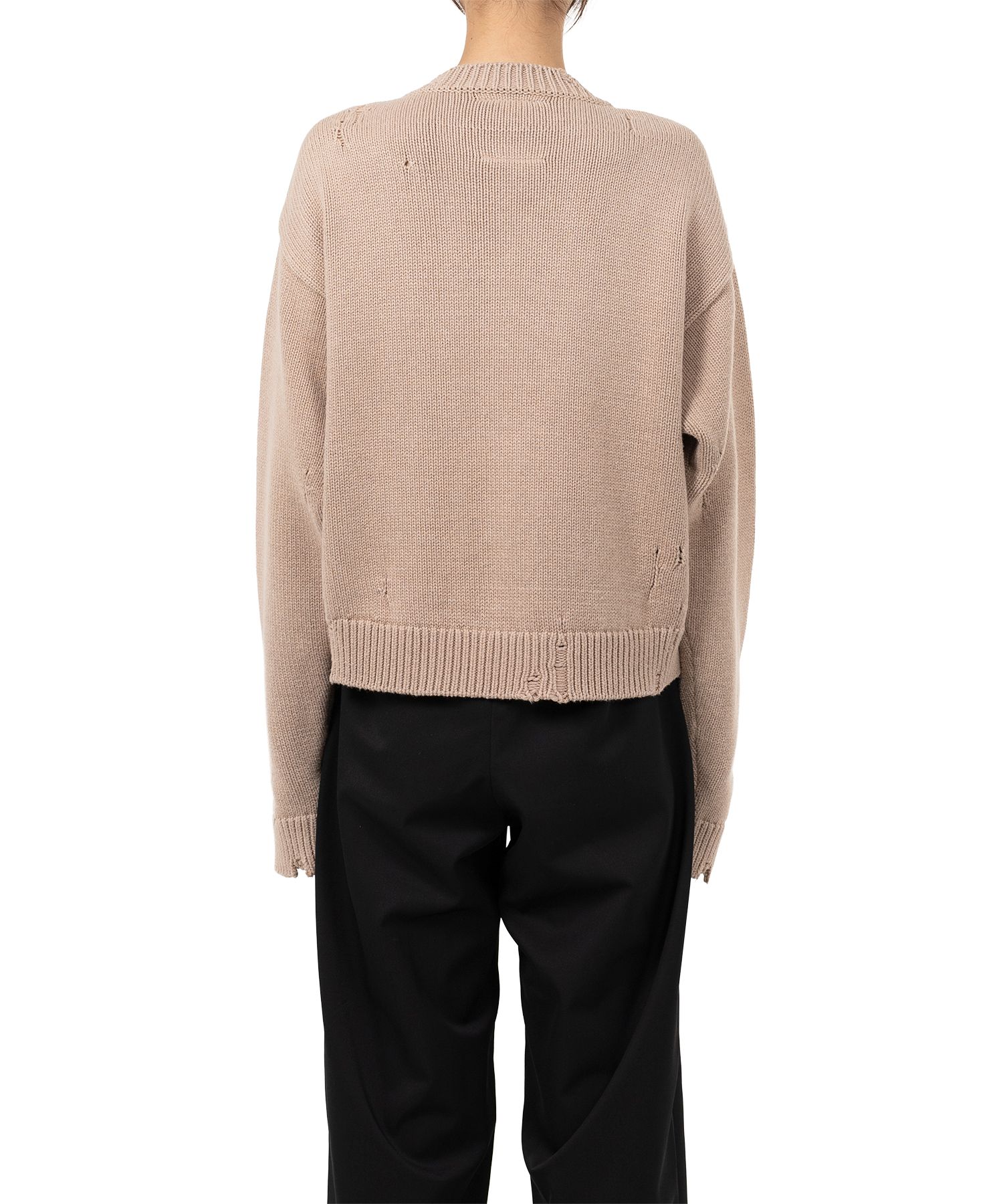 Cat Jacquard Knit Sweater