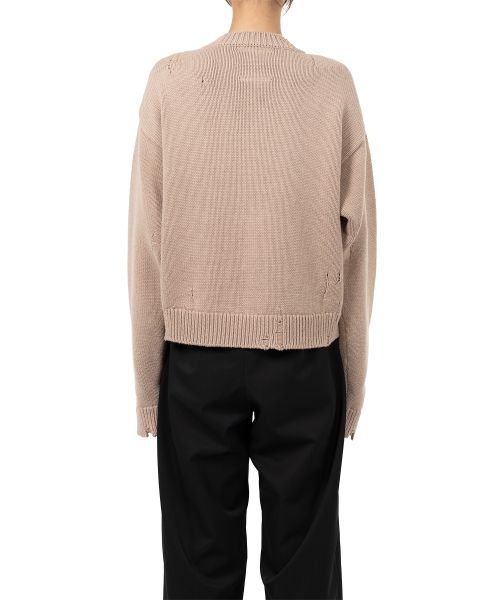 Cat Jacquard Knit Sweater