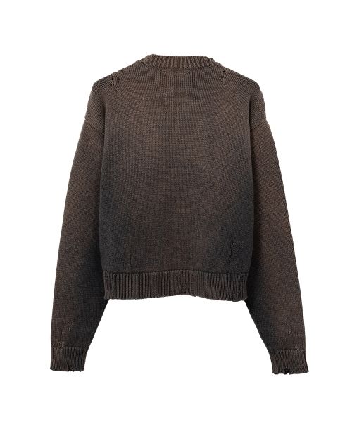 Cat Jacquard Knit Sweater