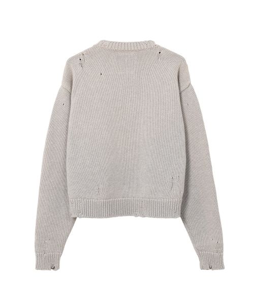 Cat Jacquard Knit Sweater