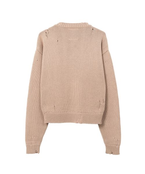Cat Jacquard Knit Sweater