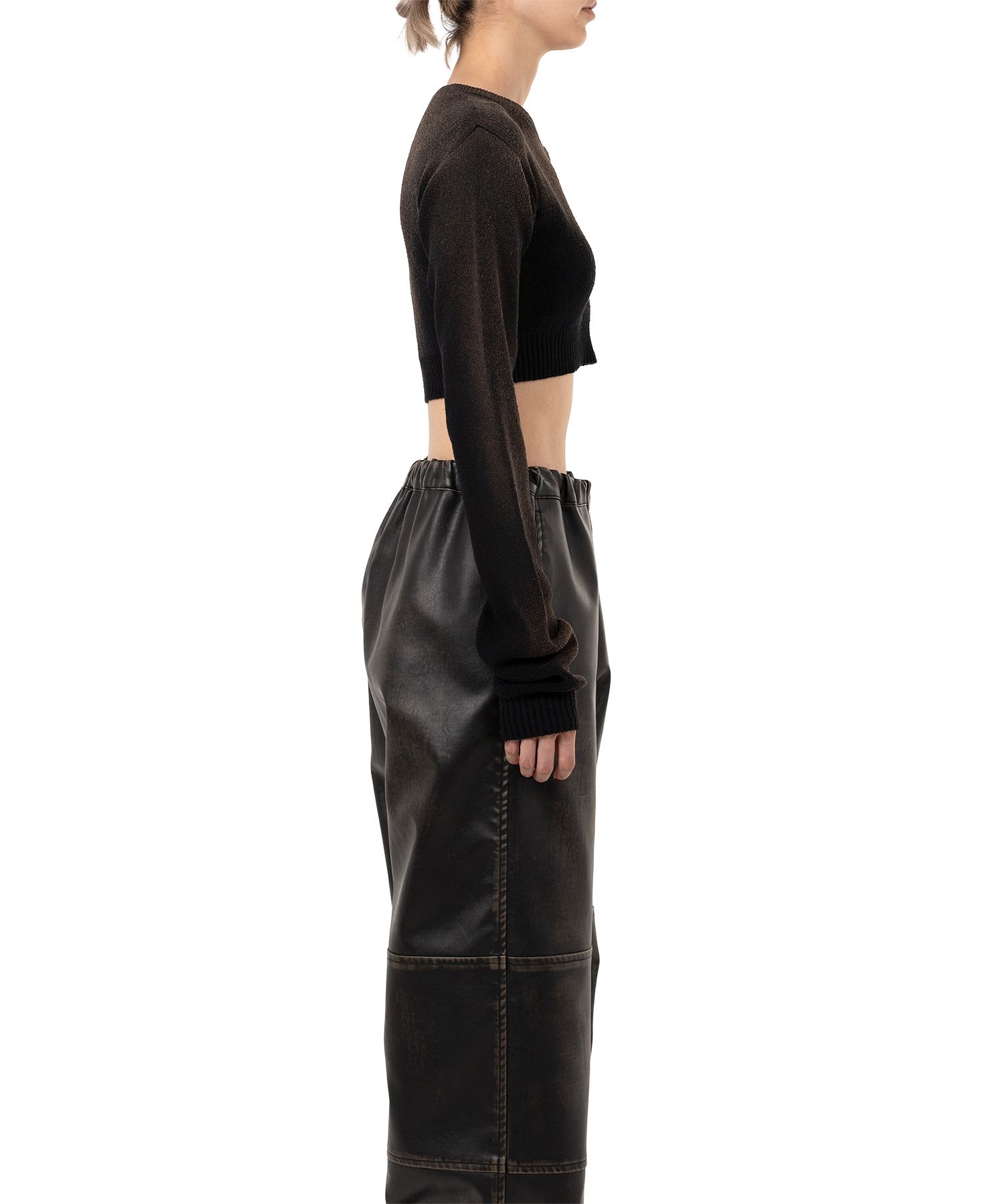 Sun Faded Like Cropped Knit Sweater