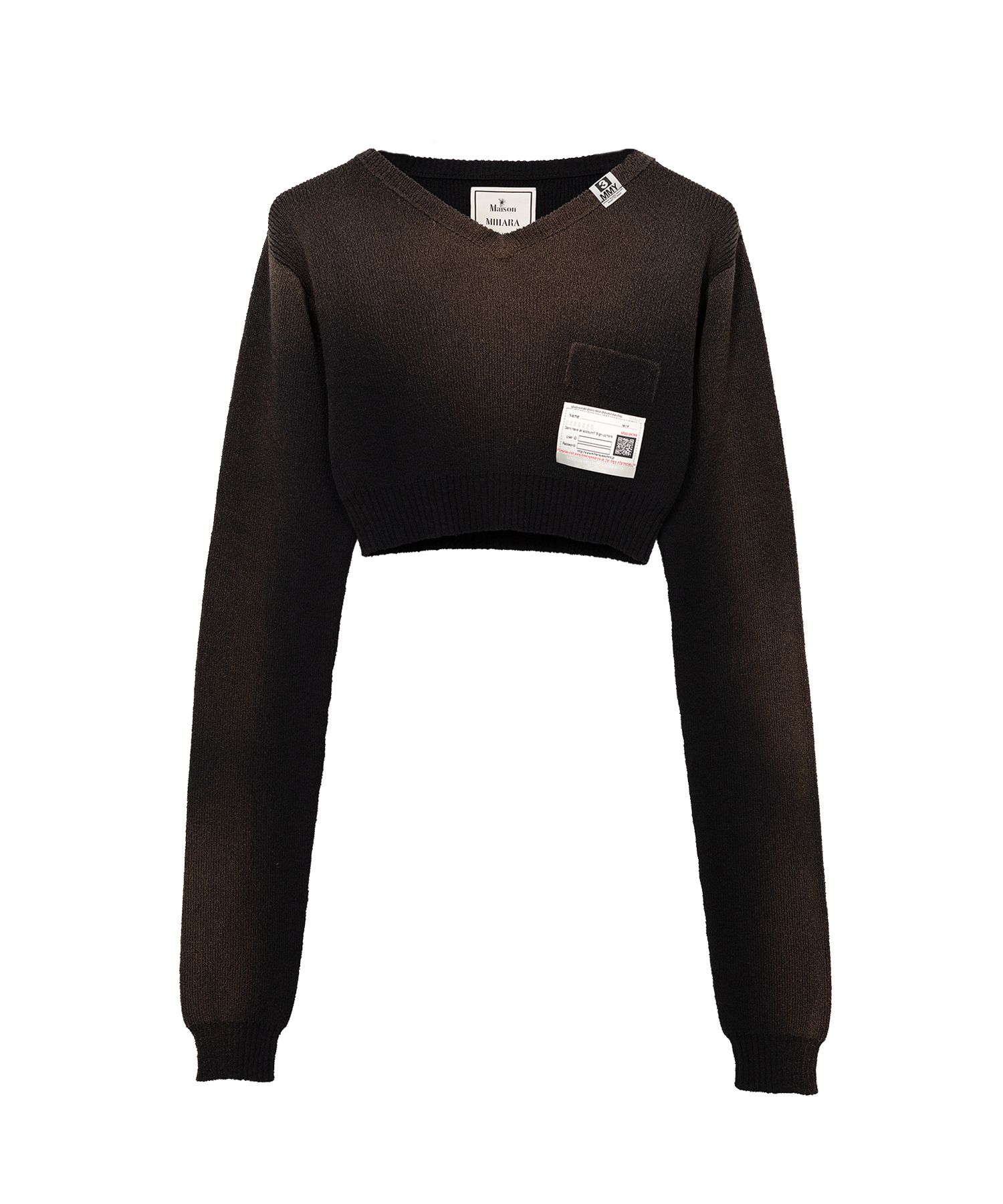 Sun Faded Like Cropped Knit Sweater