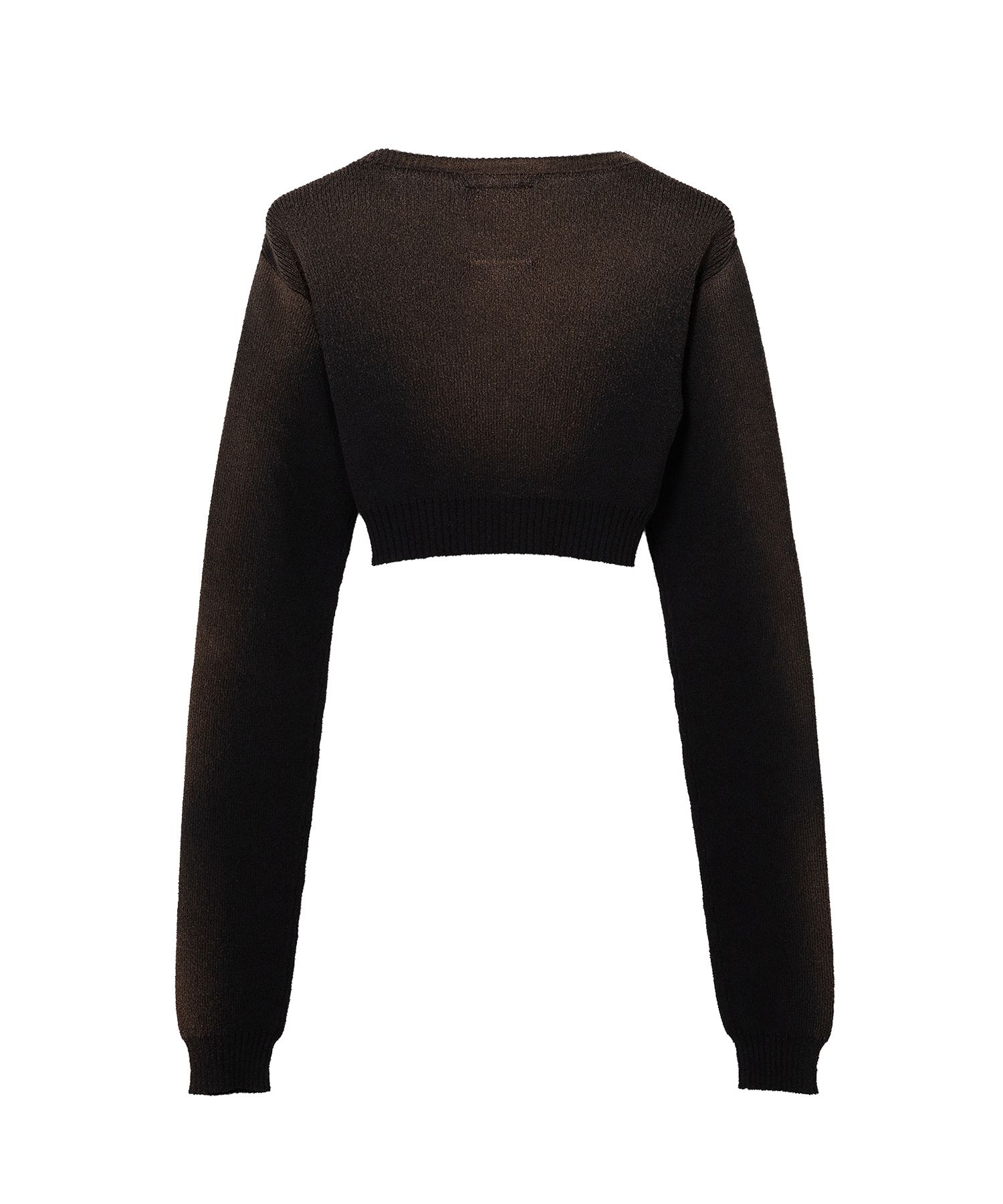 Sun Faded Like Cropped Knit Sweater