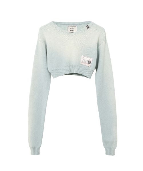 Sun Faded Like Cropped Knit Sweater