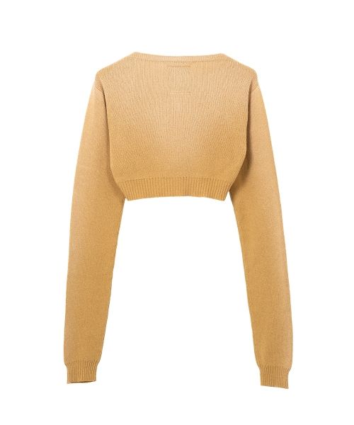 Sun Faded Like Cropped Knit Sweater